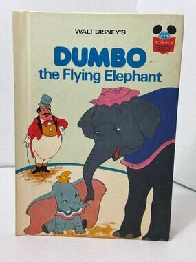 Walt Disney's Dumbo the Flying Elephant 1st American Edition 1978
